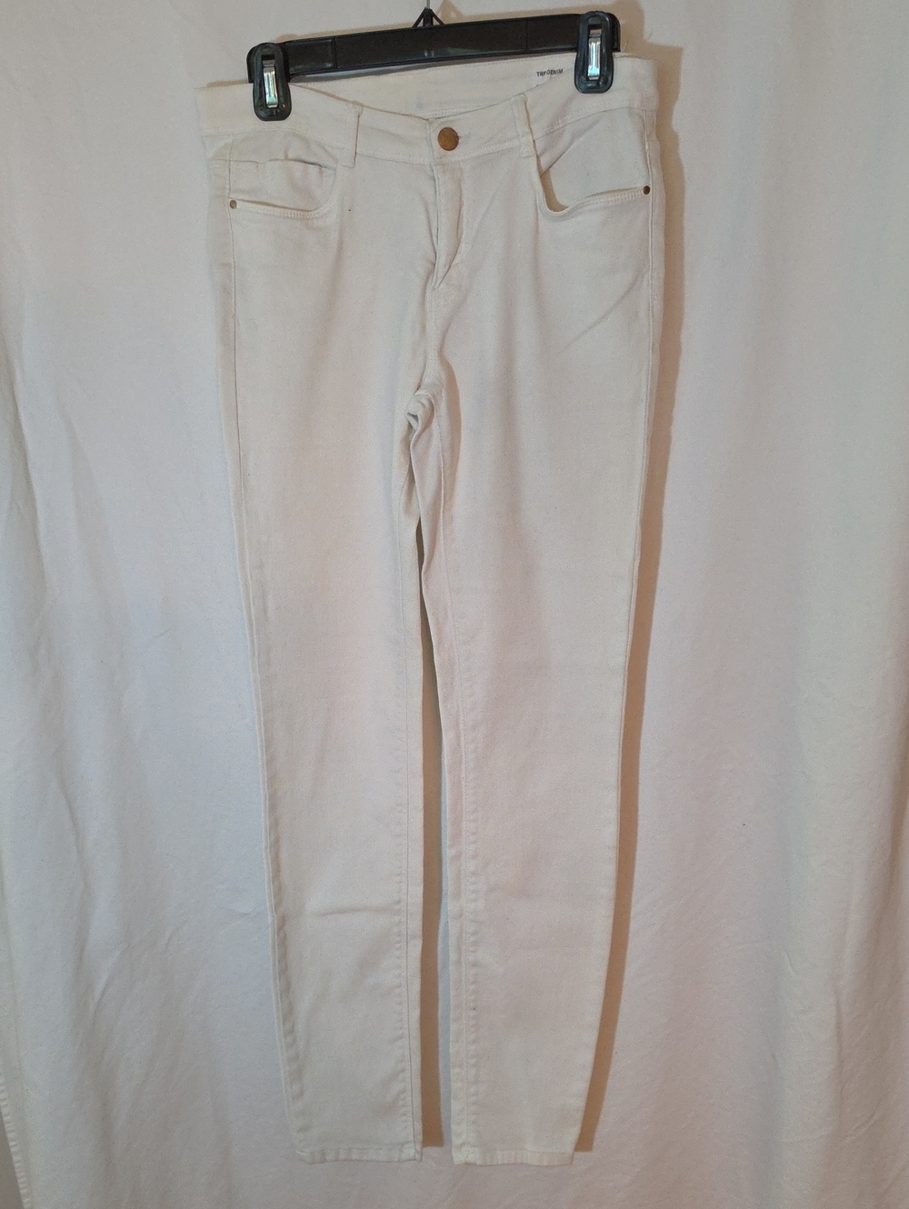 Zara White P Skinny Jeans